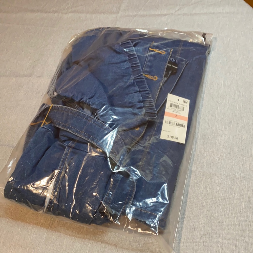INC denim dress